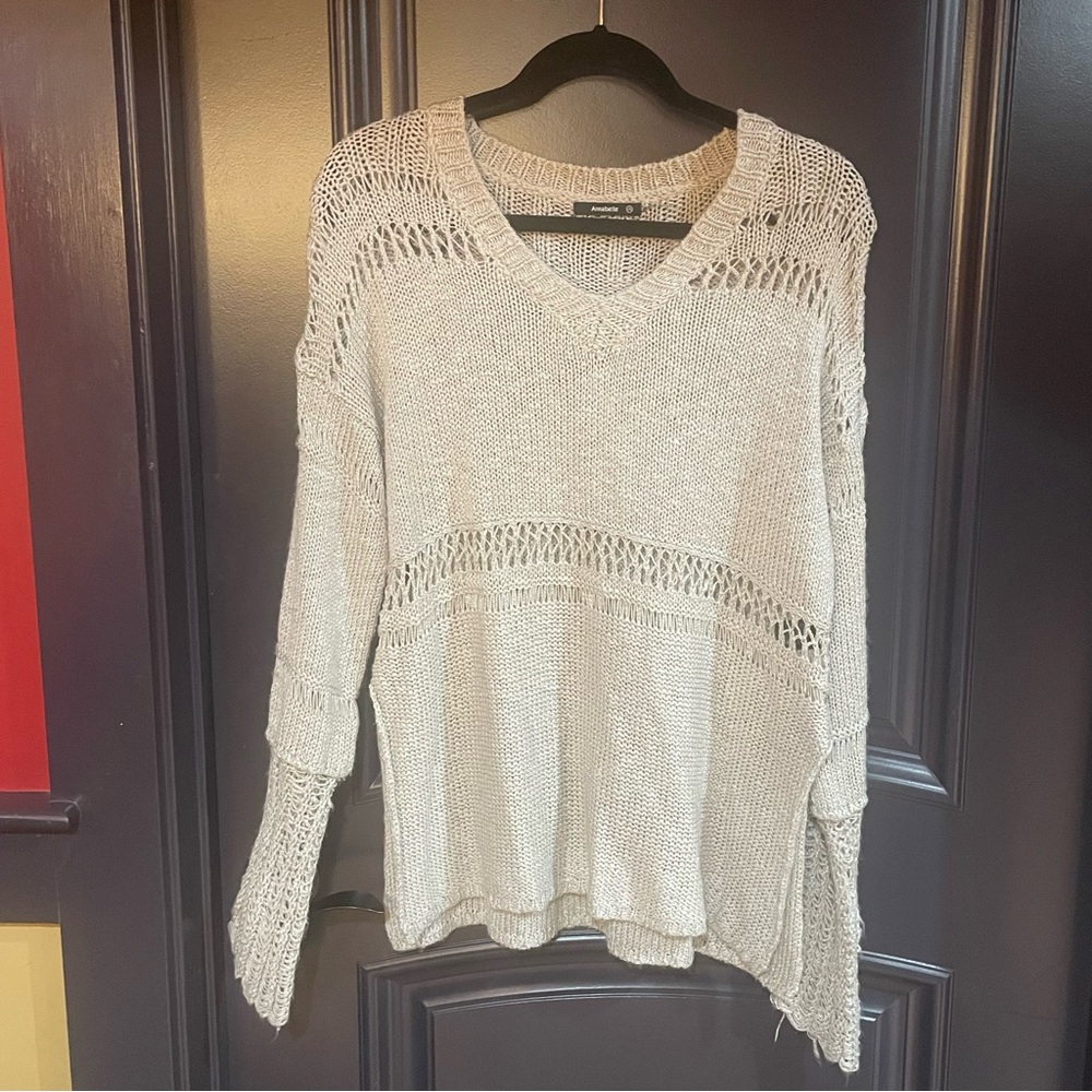 Annabelle Cream Knit Sweater
